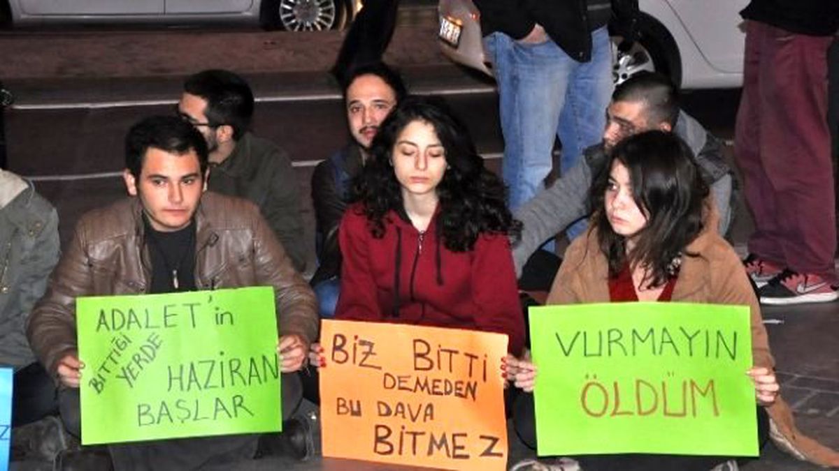 İzmir\'de Ali İsmail Korkmaz Eylemi