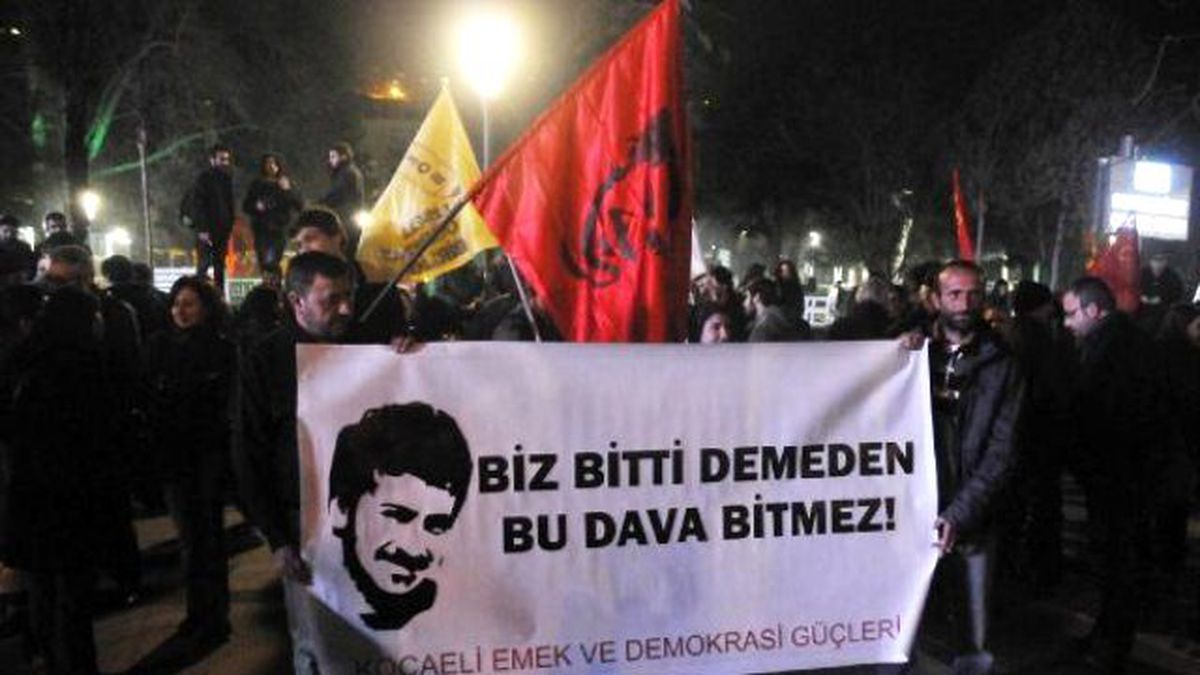 İzmit\'te Ali İsmail Korkmaz Kararı Protestosu