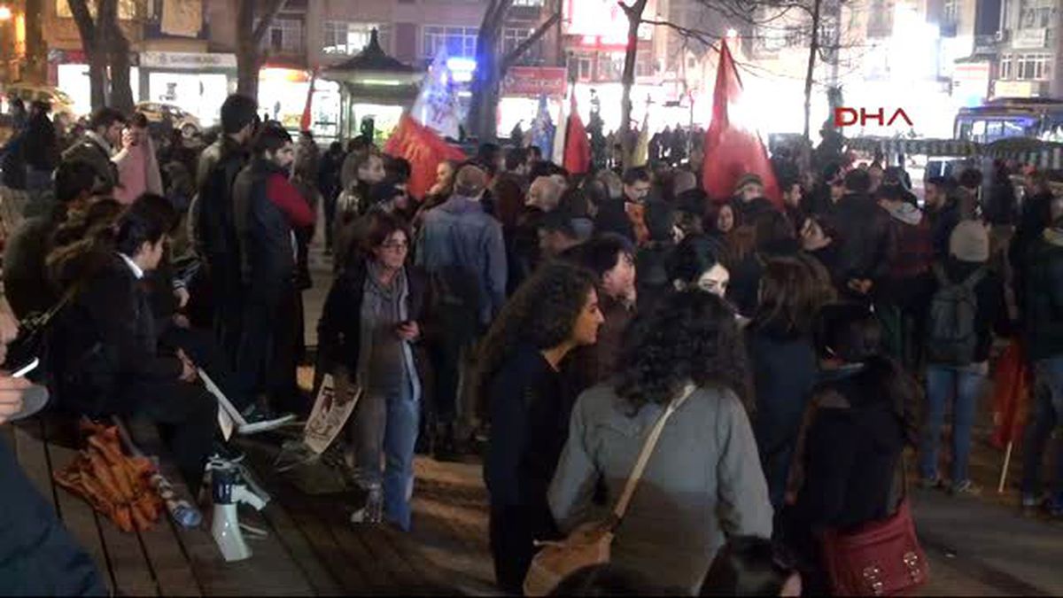 İzmit\'te Ali İsmail Korkmaz Kararı Protestosu