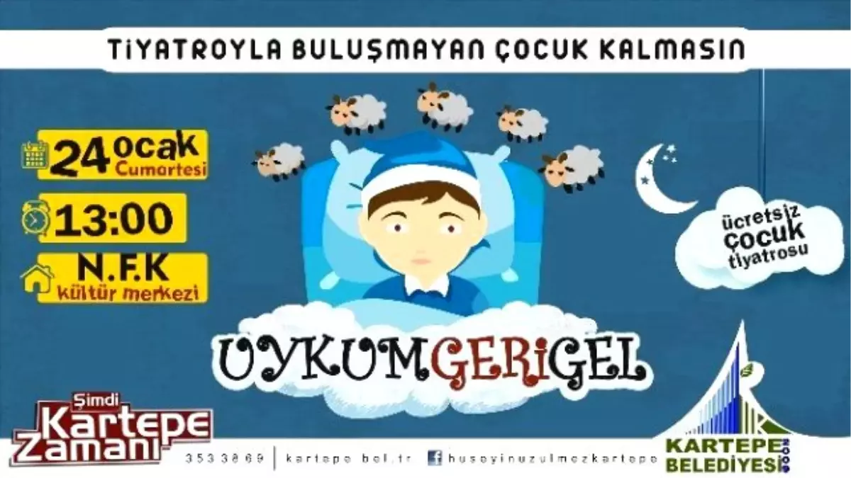 Kartepeli Çocuklar Tiyatroda Buluşuyor