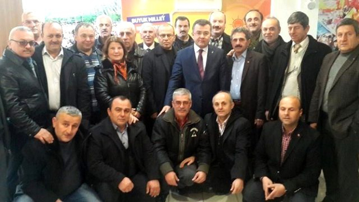 Muhtarlardan Keskin\'e Hayırlı Olsun Ziyareti