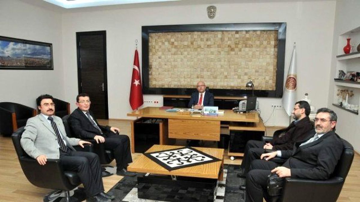 Rektör Adayı Çimen\'den, Başkan Çoban\'a Ziyaret