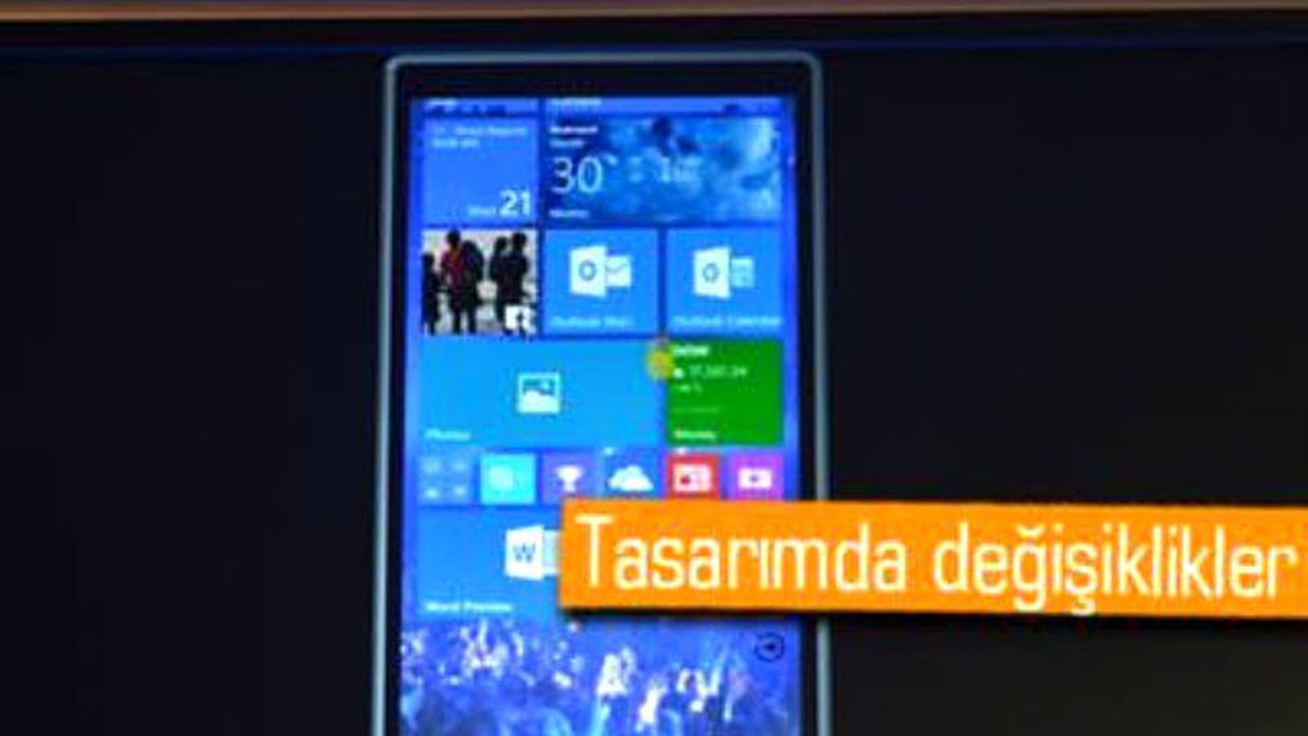 Telefon ve Tabletler İçin Windows 10 Duyuruldu