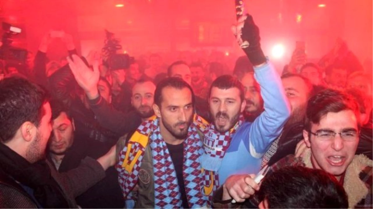 Erkan Zengin Trabzon\'da Coşkuyla Karşılandı
