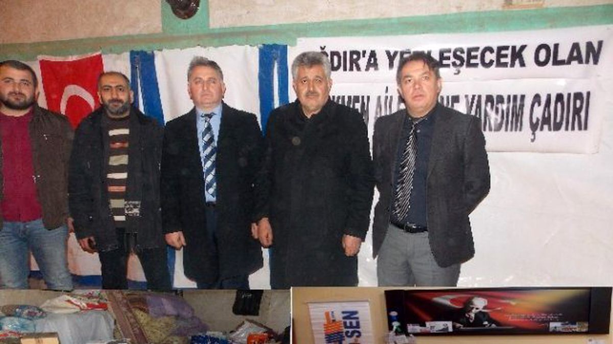 Afad-Sen\'den Yardım Çadırına Ziyaret