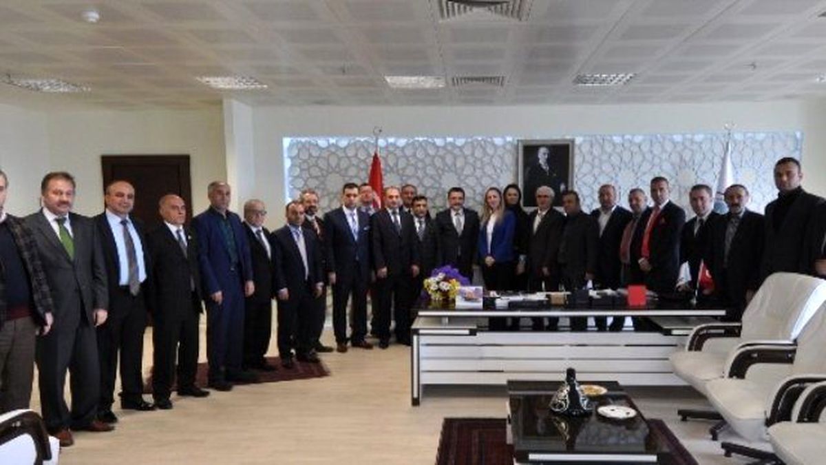 AK Parti Ortahisar İlçe Başkanlığı\'ndan, Başkan Genç\'e Ziyaret