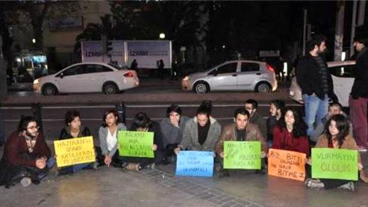 İzmir\'de Ali İsmail Korkmaz Protestosu
