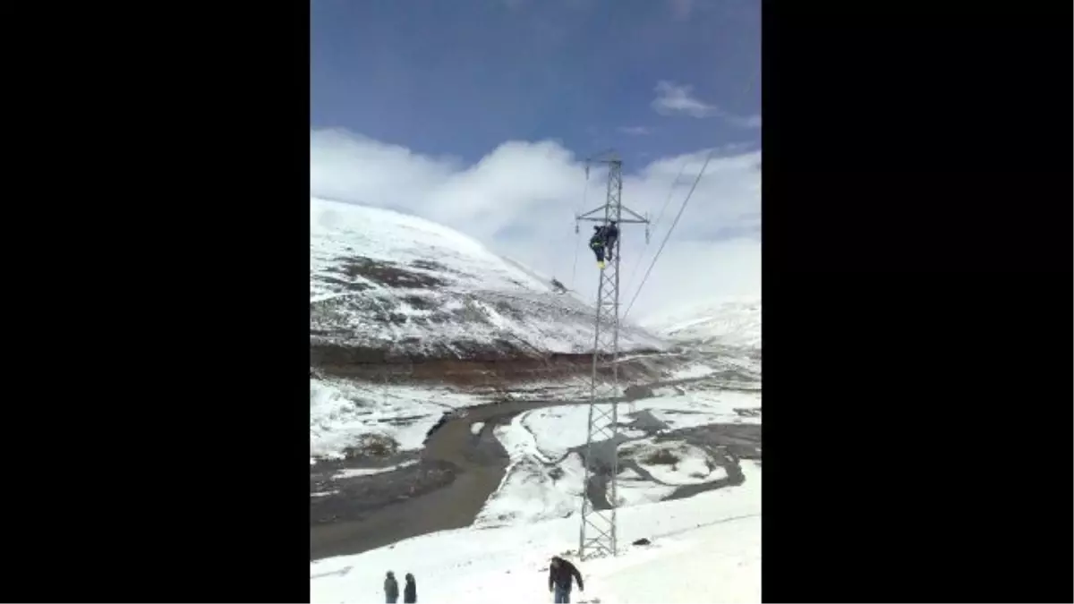 Aras Edaş Ekiplerinin Kış Sınavı…