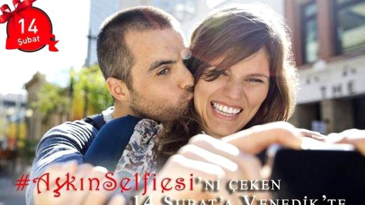 Aşkın Selfie\'sini Çeken Çift, 14 Şubat\'a Venedik\'te Girecek