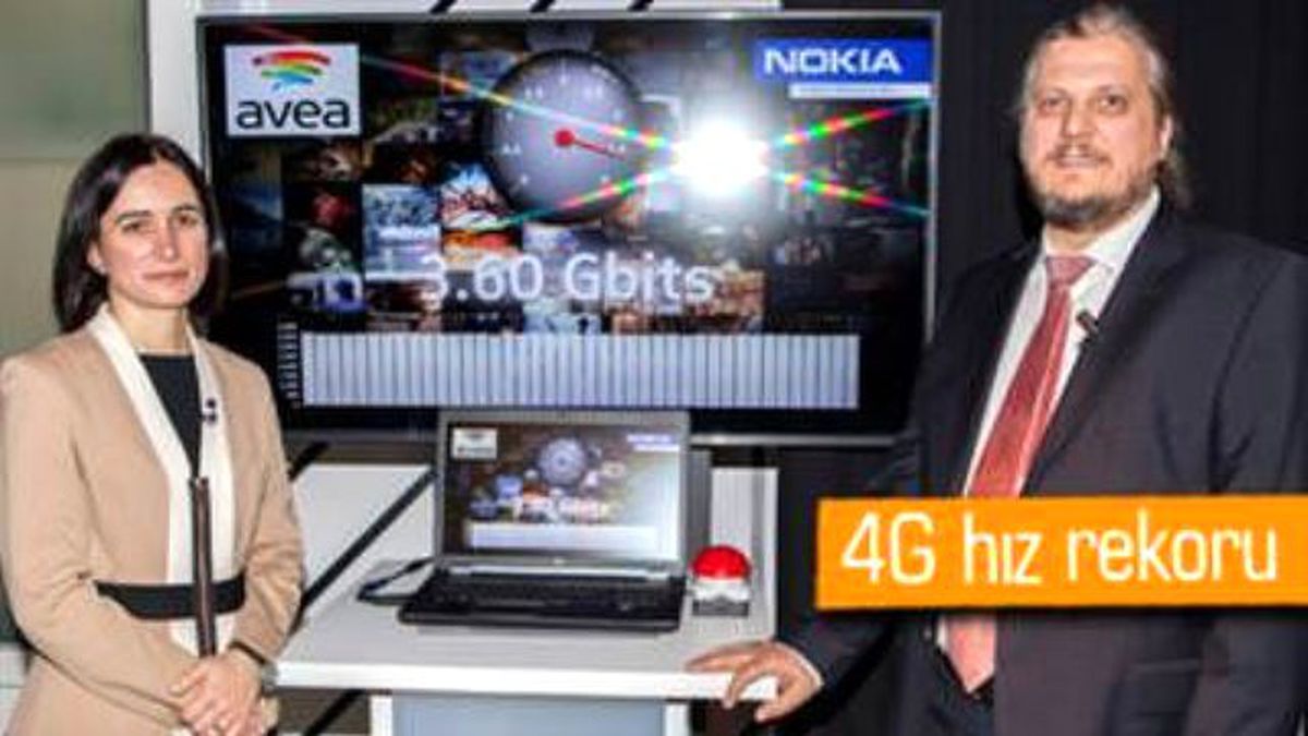 Avea ve Nokia Networks, Lte (4g) Şebekesinde 3,6 Gbps Hıza Ulaştı