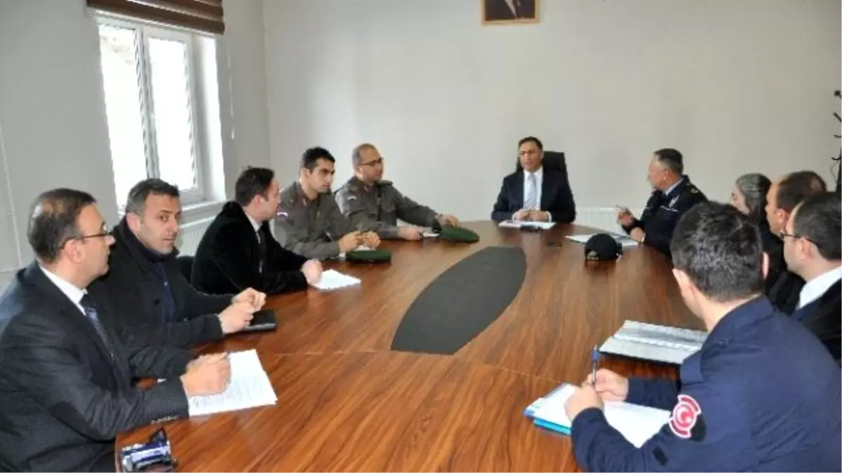 Bozüyük'te 'İlçe Spor Güvenlik Kurulu' Toplantısı