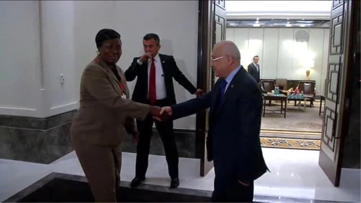 TBMM Başkanı Çiçek, Uganda ve Afganistan Meclis Başkanı ile Görüştü