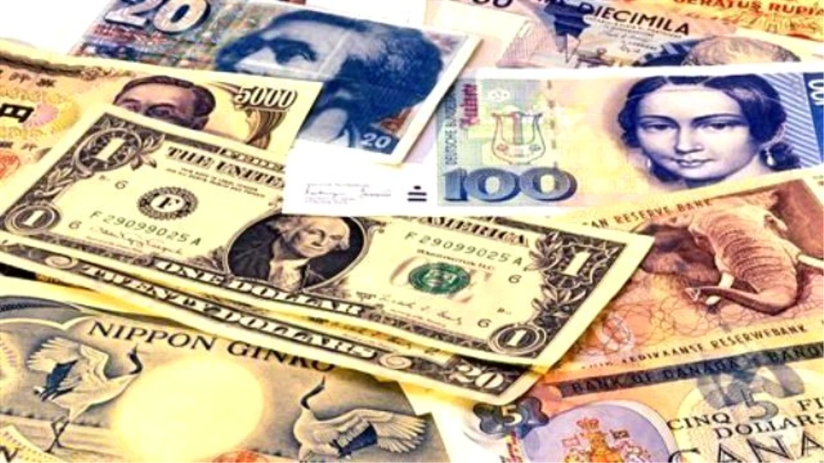 Dolar 2,3450, Avro 2,7180 Liradan Güne Başladı