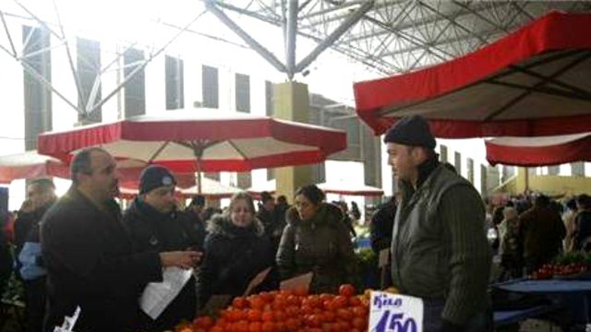 Eskişehir\'de Pazar Yerlerinde Künye Denetimi