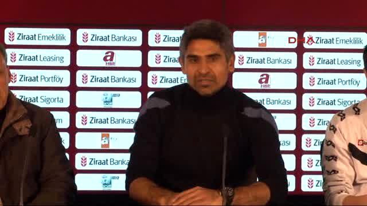 Galatasaray - Diyarbakır Büyükşehir Belediyespor Maçının Ardından