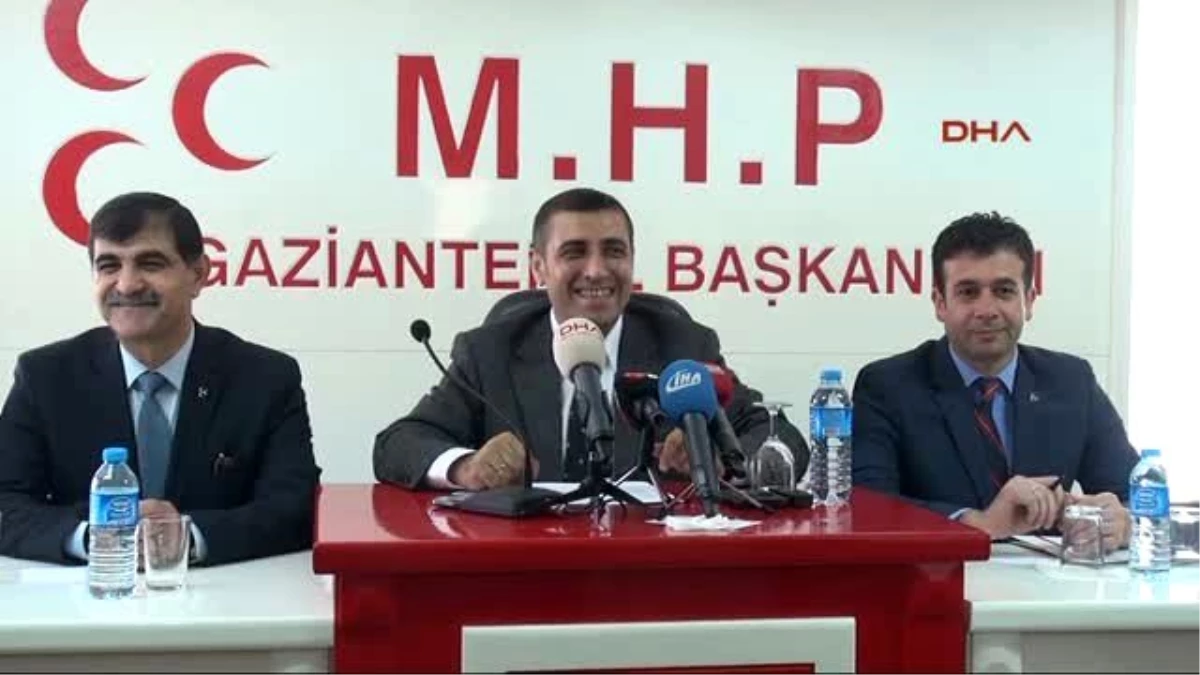 Gaziantep MHP Gaziantep İl Başkanı Taşdoğan: İktidara Geldiğimizde Müzakere Bitecek Mücadele...