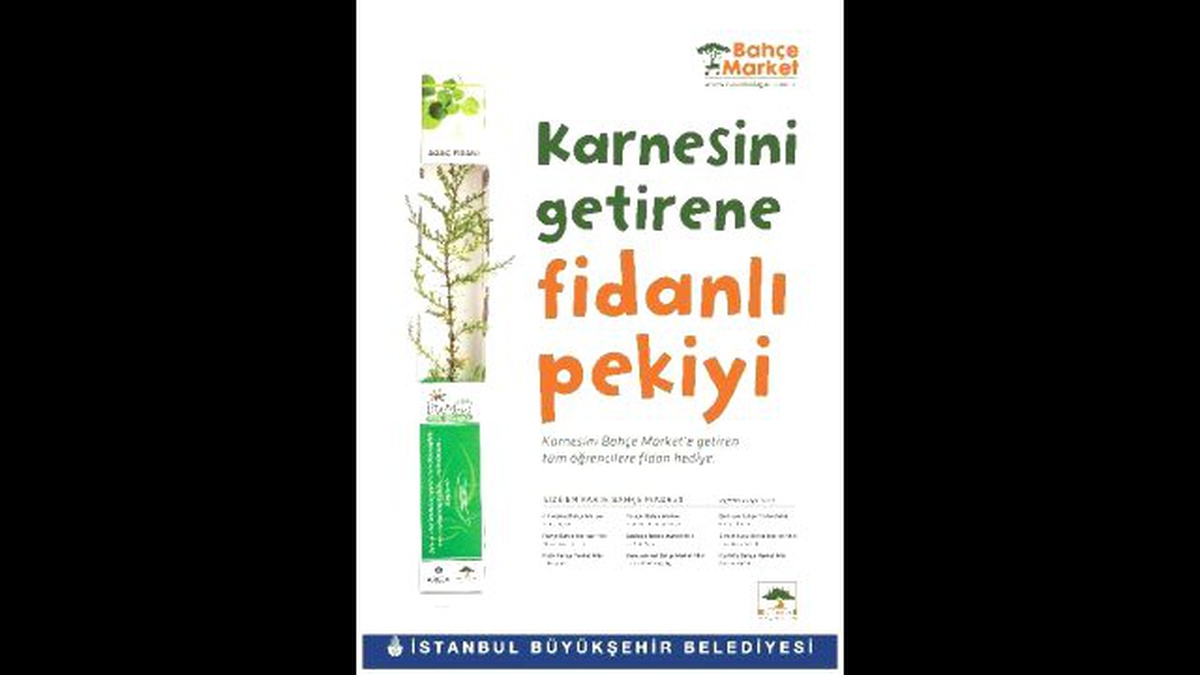 İstanbul Ağaç A.Ş.den "Her Fidana Bir Fidan"