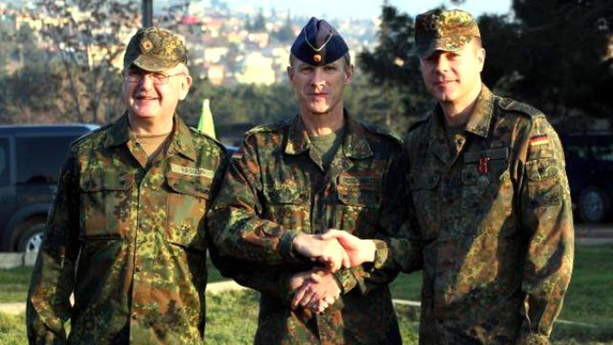 Kahramanmaraş\'taki Alman Patriot Birliği\'nde Görev Değişimi
