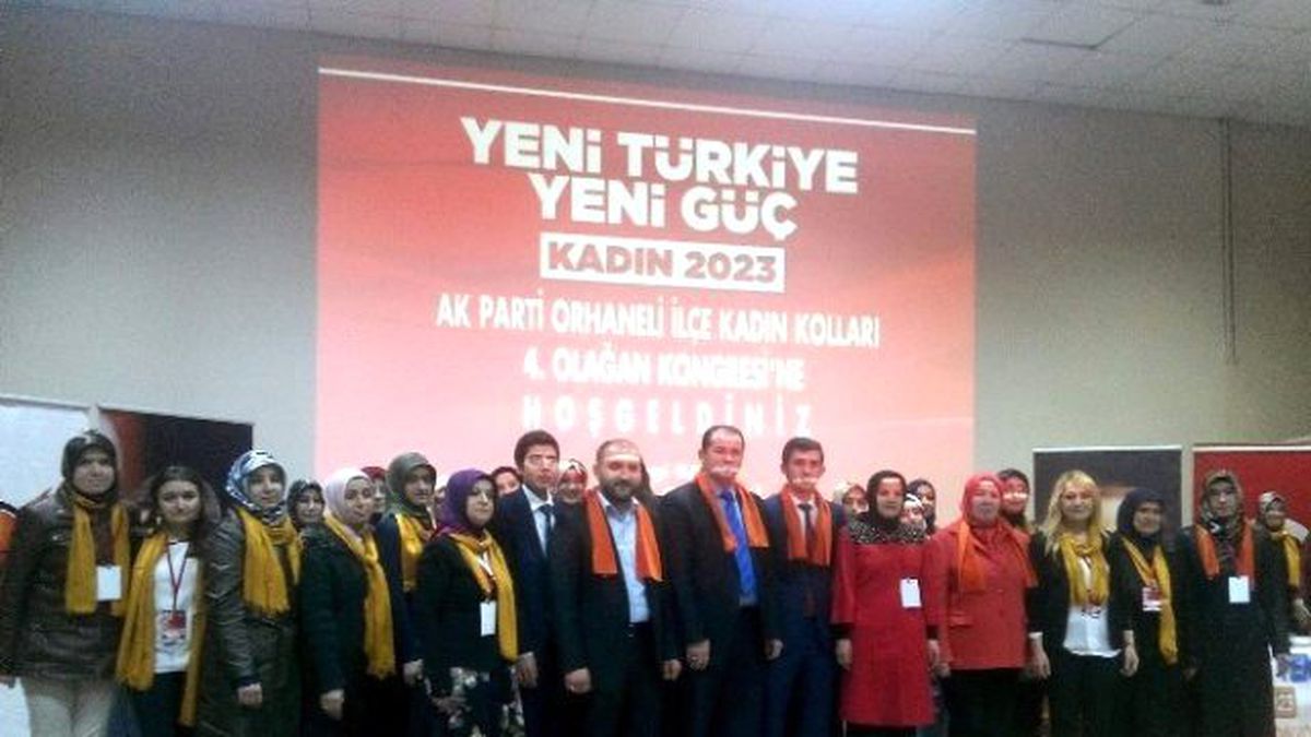 Orhaneli AK Parti Kadın Kolları Seçime Gitti