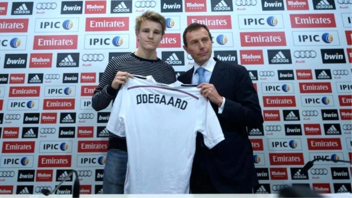 Real Madrid, Odegaard'ı Basına Tanıttı