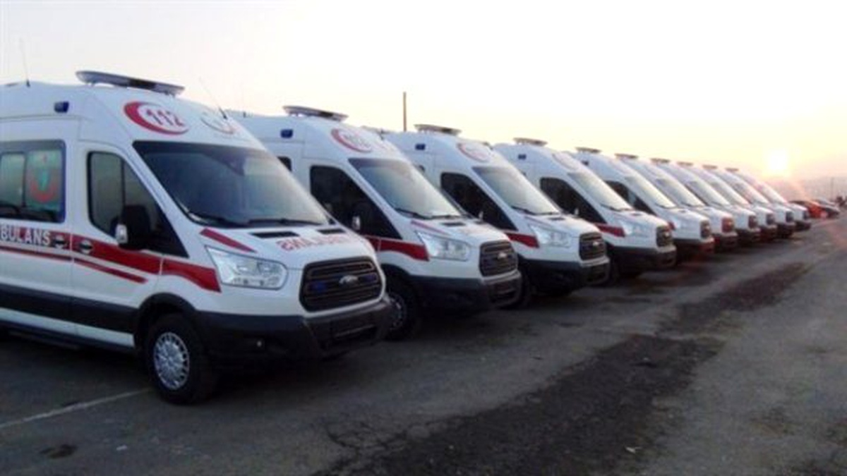 Sağlık Bakanlığı\'ndan Kırklareli\'ne Sekiz Yeni Ambulans