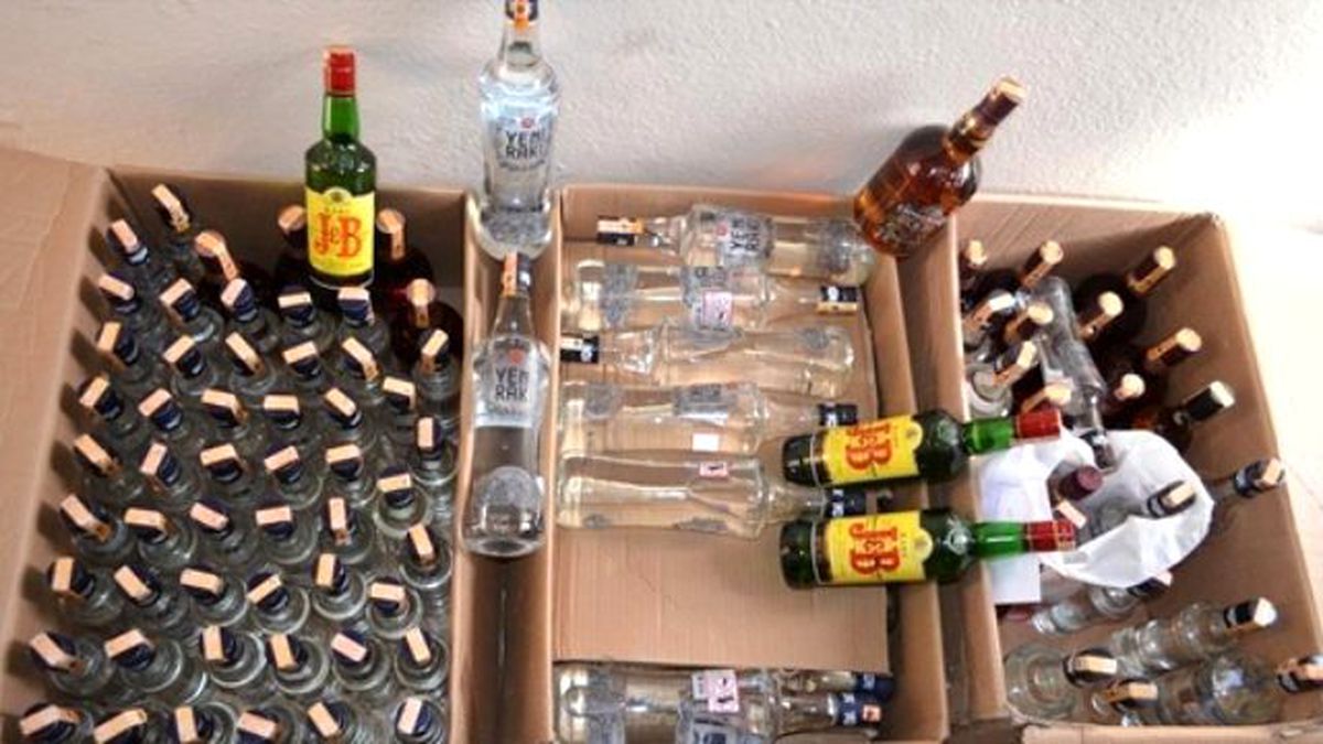 Sakarya\'da Kaçak İçki Operasyonu
