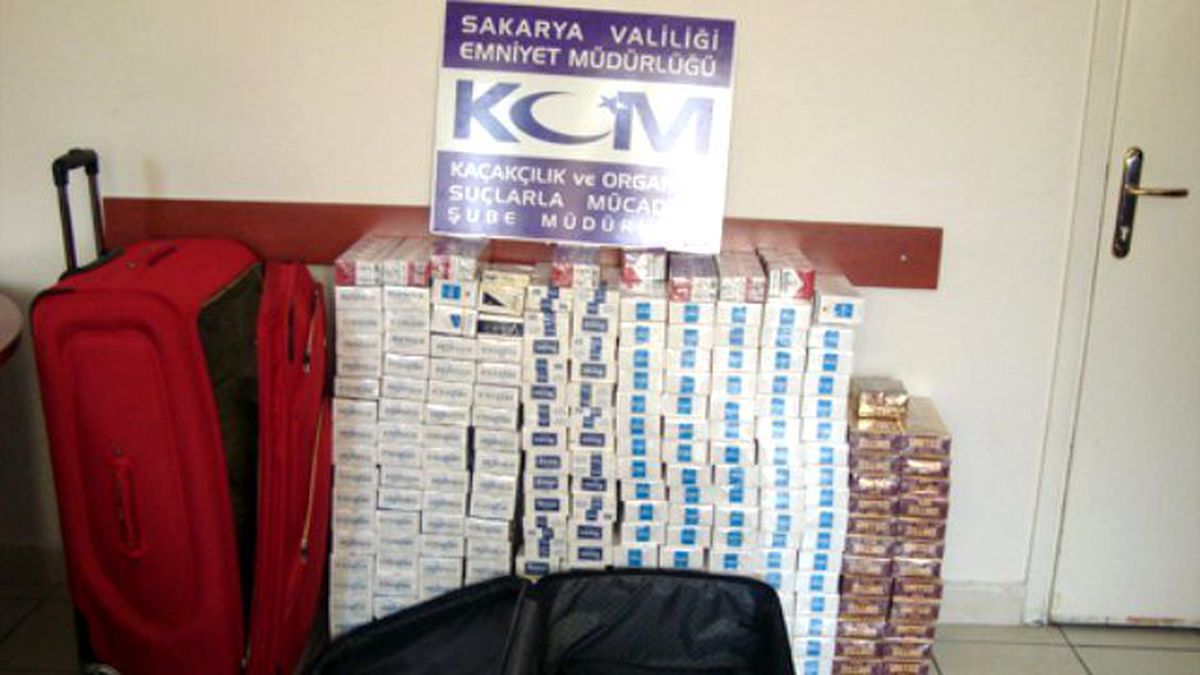 Sakarya\'da Kaçak Sigara Operasyonu
