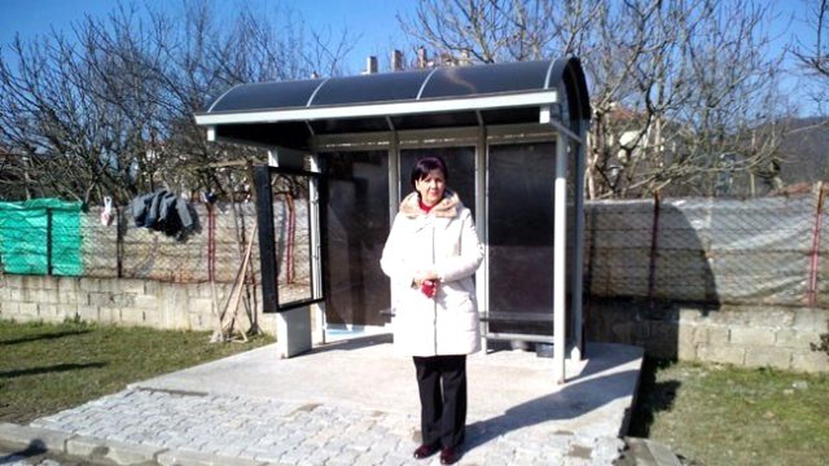 Saltukova Belediyesinden Yolcu Bekleme Durağı