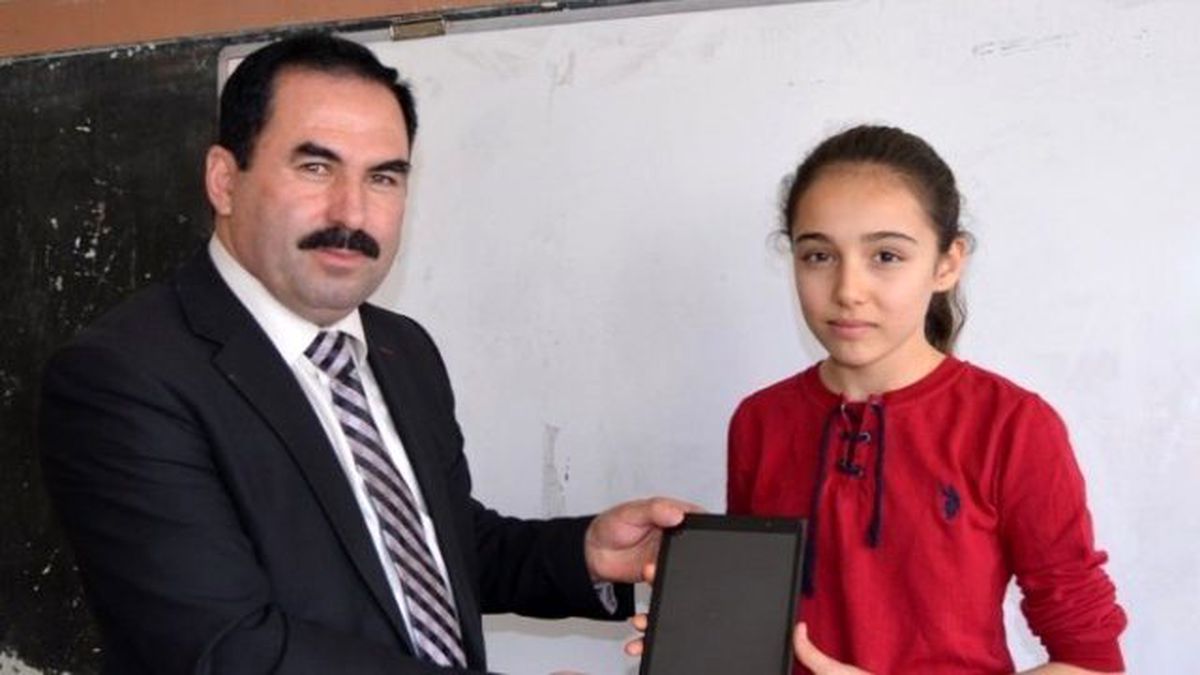Teog Birincisi Öğrenci Ödüllendirildi