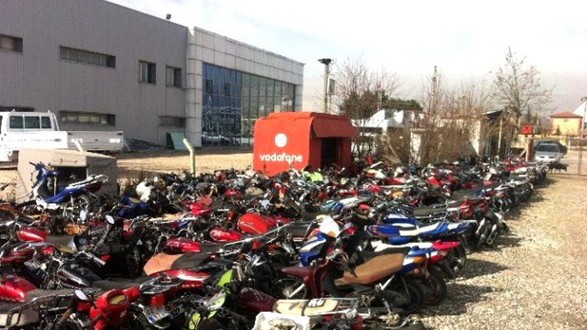 576 Adet Motosiklet Trafikten Men Edildi