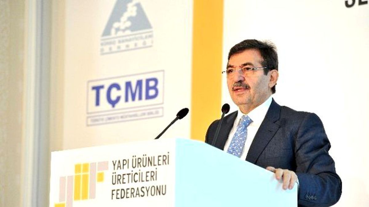 Bakan Güllüce: "Avrupa\'nın Tükettiği Çimentoyu, Türkiye Tek Başına Tüketiyor"