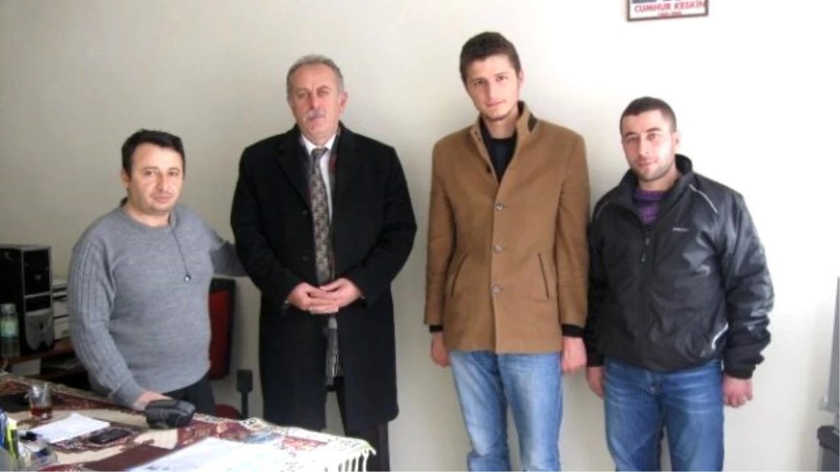Durankaya Belediye Başkanı Keskin\'den Engelliler Derneğine Ziyaret