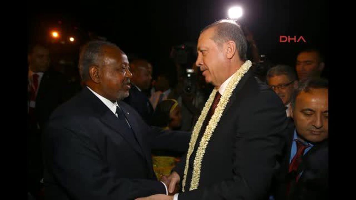 Cumhurbaşkanı Erdoğan Cibuti\'de
