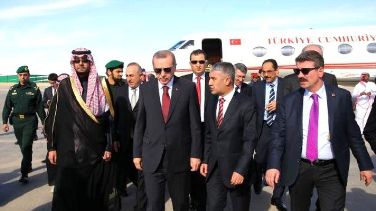 Cumhurbaşkanı Erdoğan, Suudi Arabistan Kralı Abdullah\'ın Cenaze Törenine Katılmak Üzere Riyad\'da