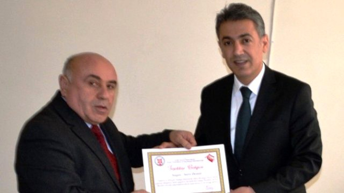 Görevleri Sona Eren Mütevelli Heyete Teşekkür Belgesi