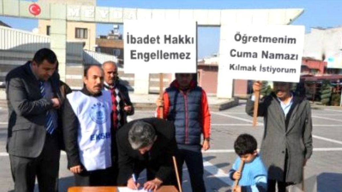 İbadet Hakkı Engellenemez" Kampanyası