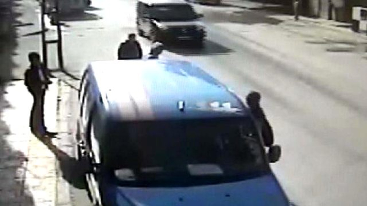 Kargo Aracındaki Hırsızlık Güvenlik Kamerasında