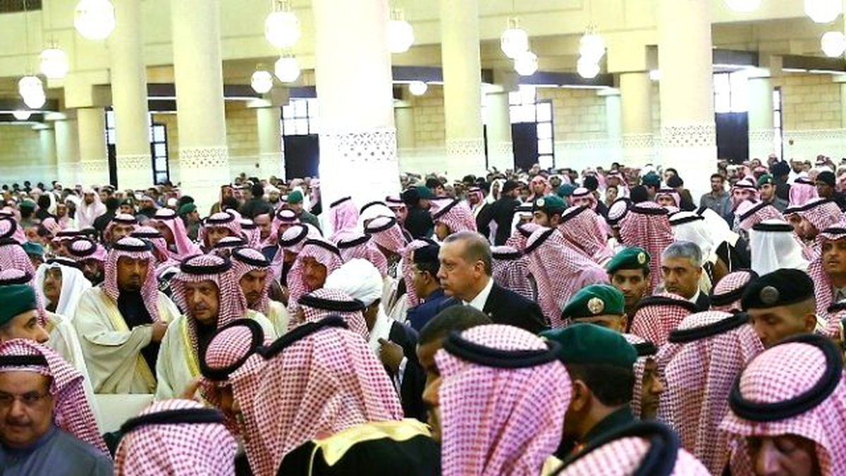 Kral Abdullah İçin Cenaze Töreni Düzenlendi