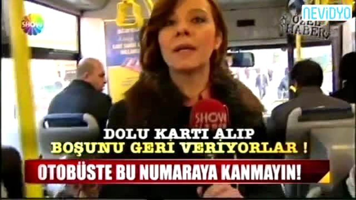 Otobüste Bu Numaraya Sakın Kanmayın!
