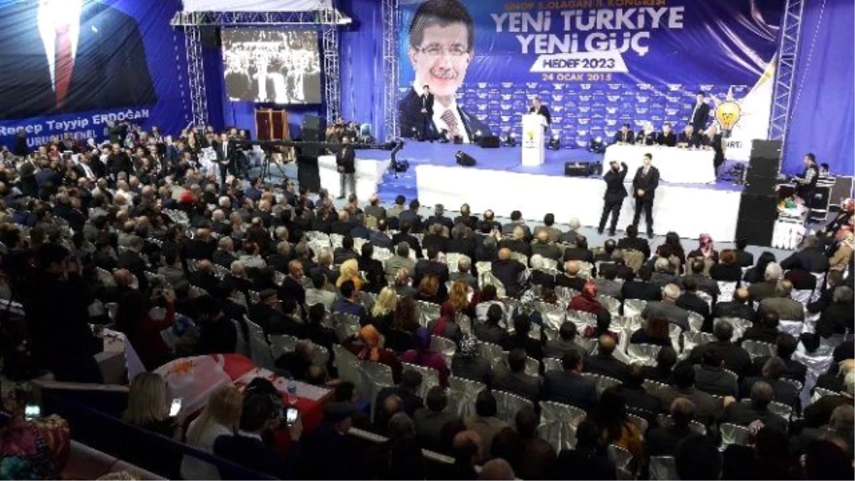 AK Parti Sinop Kongresini Yaptı