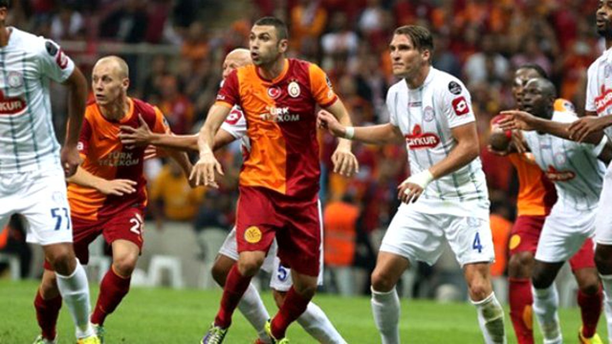 Galatasaray ile Çaykur Rizespor 29. Randevuda