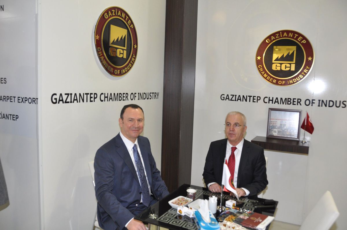 GSO Meclis Başkanı Mustafa Topçuoğlu Domotex\'i Değerlendirdi