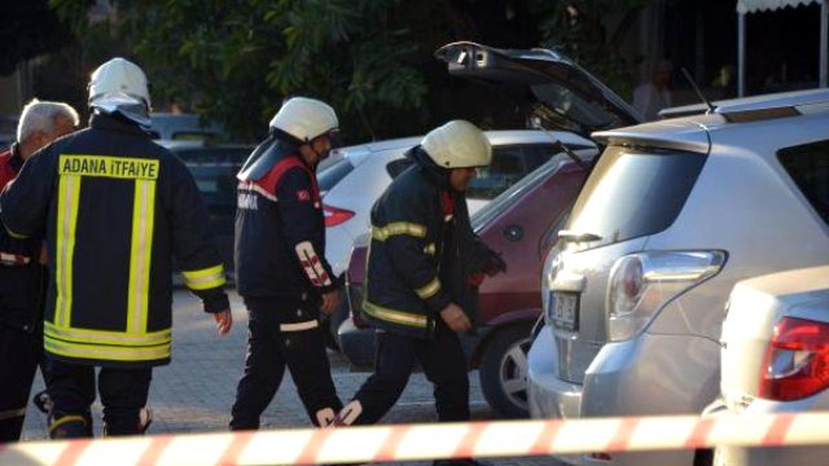 Hastane Bahçesinde Gaz Paniği