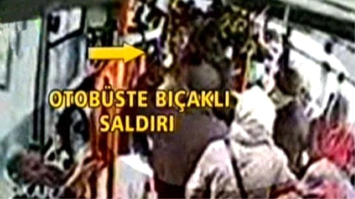 Taksi Şoförüne Halk Otobüsünde Bıçaklı Saldırı!