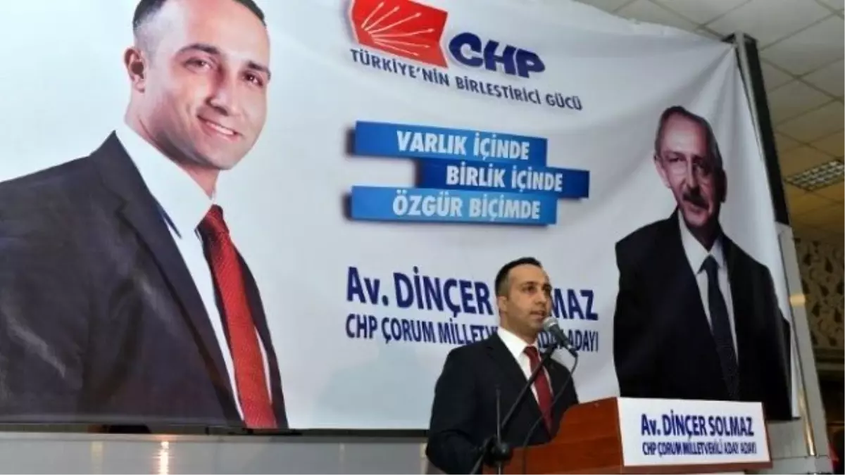 Av. Dinçer Solmaz CHP\'den Aday Adaylığını Açıkladı