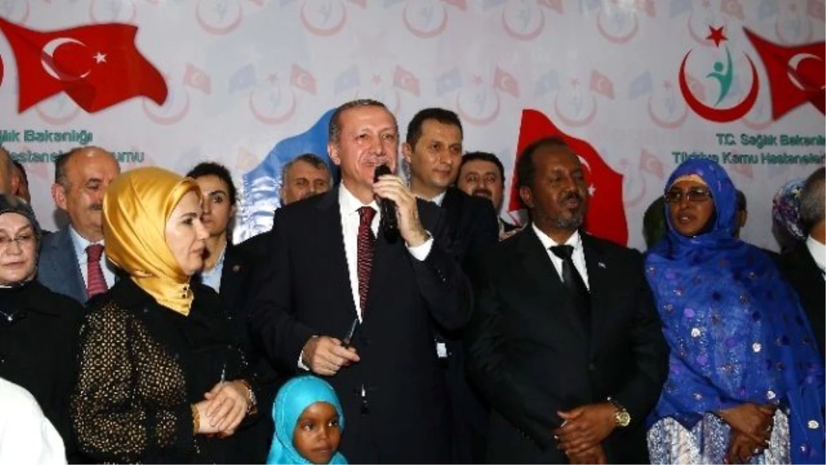 Cumhurbaşkanı Erdoğan, Somali\'de Hastane Açılışına Katıldı
