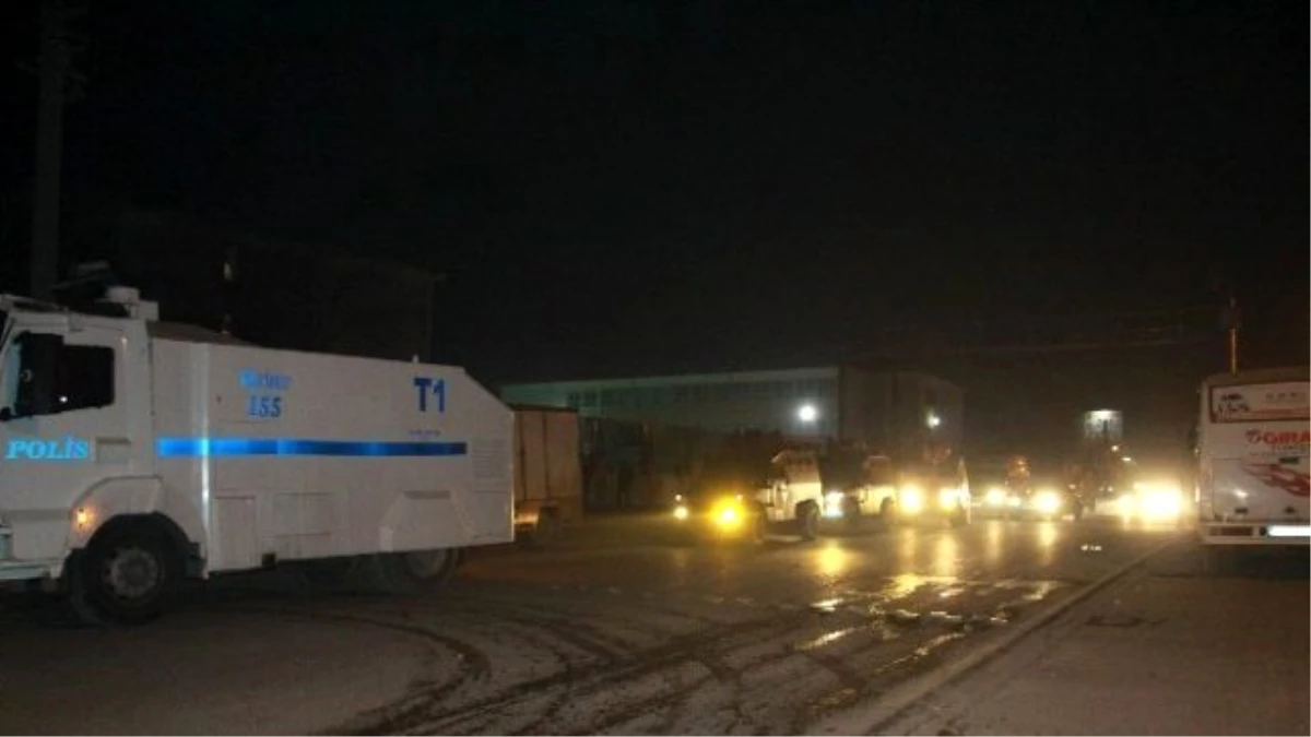 Gaziantep\'te İzinsiz Gösteriye Polisten Müdahale