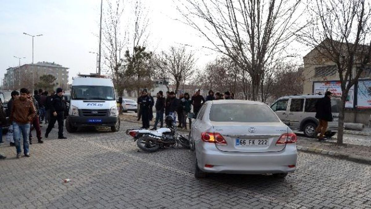 Iğdır\'da Maddi Hasarlı Trafik Kazası