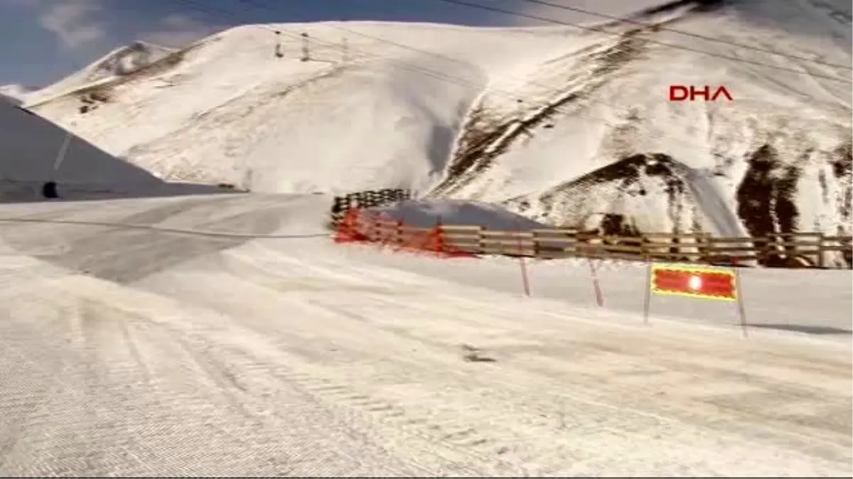 Erzurum Palandöken? de Ölüme Minderle Kayarak Gitti