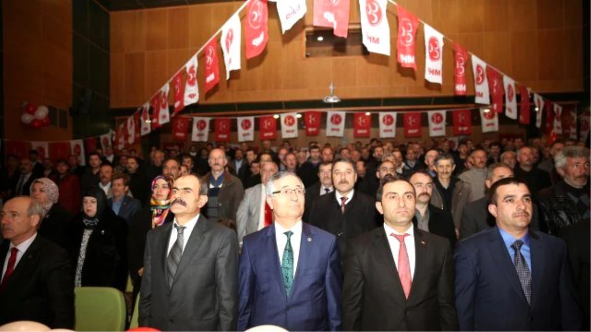 MHP Bayburt İl Kongresi Yapıldı